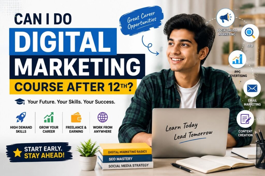 Can I Do Digital Marketing Course After 12th?